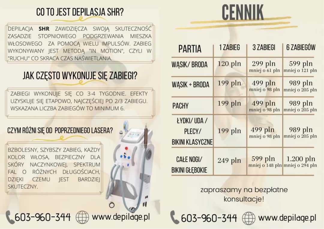 Depilacja SHR co to? Poznaj skuteczną metodę usuwania włosów