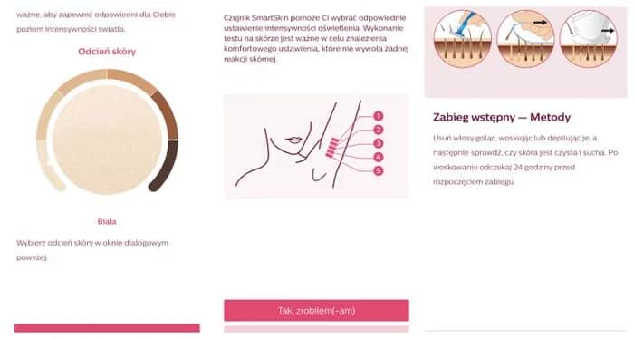 Jak często używać Philips Lumea, aby uniknąć podrażnień skóry?