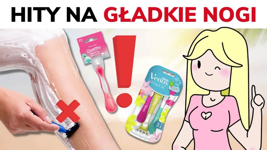 Jak golić nogi bez podrażnień - skuteczne sposoby i porady
