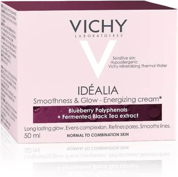 Vichy Idealia rozświetlający krem wygładzający – popraw koloryt skóry